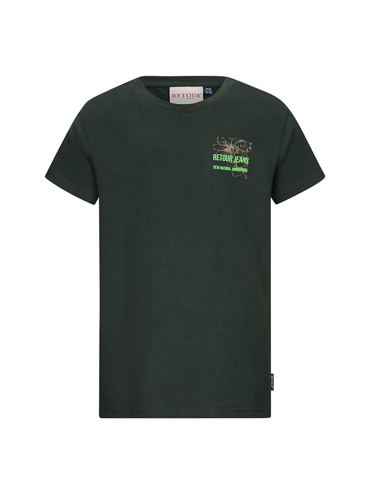 Retour Koszulka "Nathan" w kolorze khaki rozmiar: 122/128