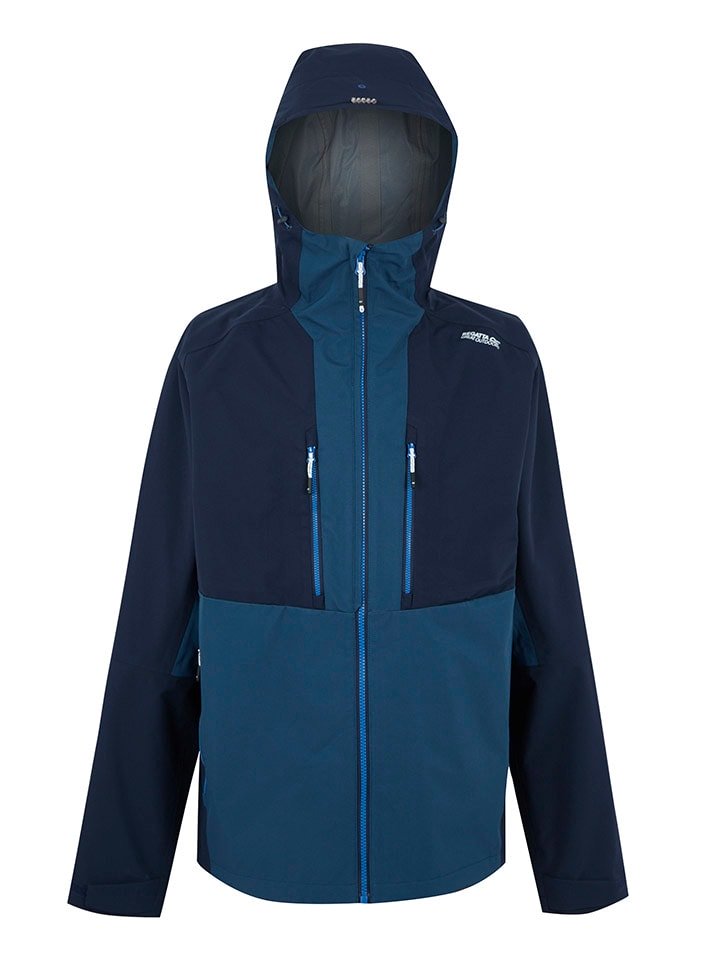 Regatta Kurtka funkcyjna 3w1 "Sacramento" w kolorze granatowo-niebieskim rozmiar: XL