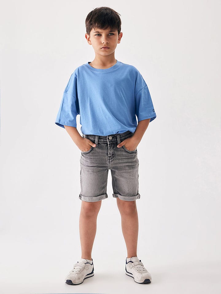 LTB Bermudy dżinsowe "Lance B" w kolorze szarym rozmiar: 146