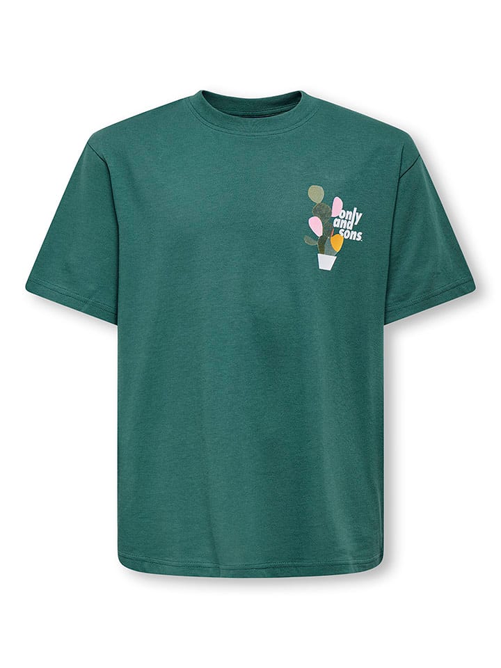 Only&Sons Koszulka "Fred" w kolorze zielonym rozmiar: 158/164