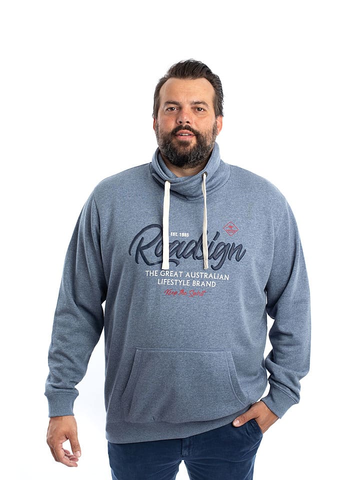 Roadsign Bluza w kolorze niebieskim rozmiar: 4XL