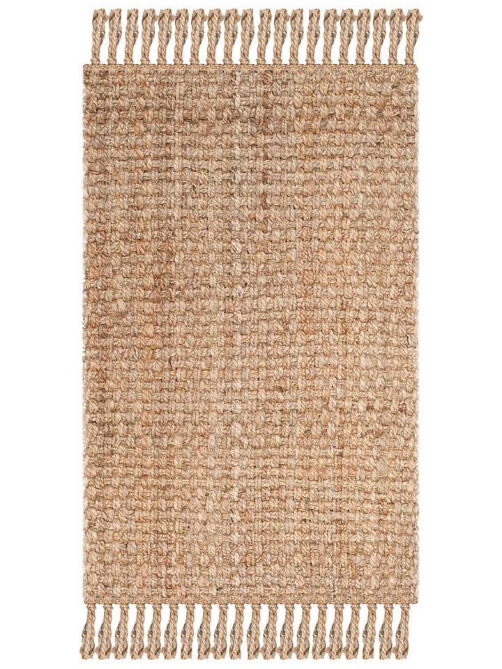 Safavieh Dywan "Como" w kolorze jasnobrązowym z juty rozmiar: 91x152 cm