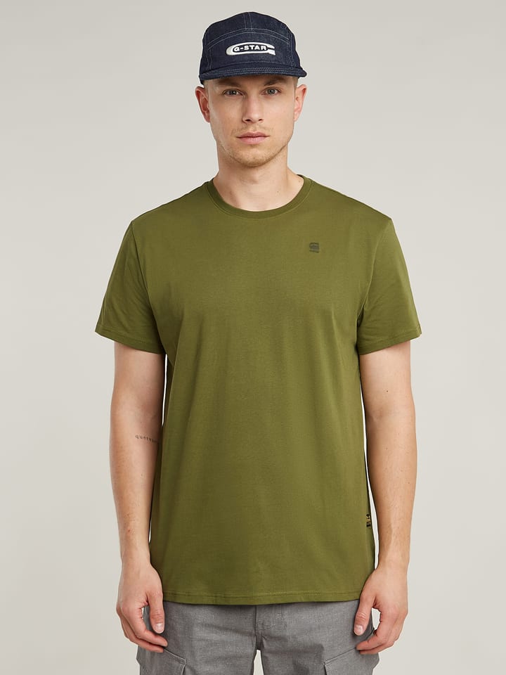 G-Star Koszulka w kolorze khaki rozmiar: M