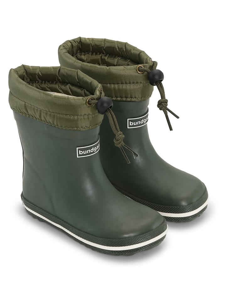 Bundgaard Kalosze "Cirro Low Warm" w kolorze zielonym rozmiar: 28