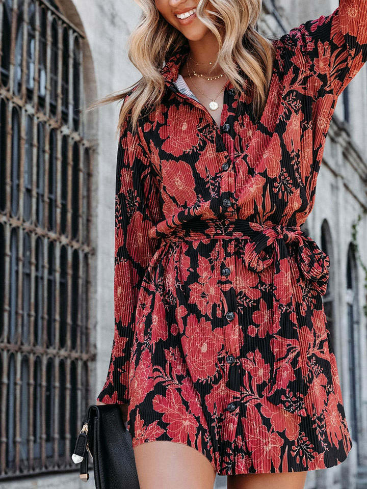 LA Angels Sukienka w kolorze czerwono-czarnym rozmiar: L