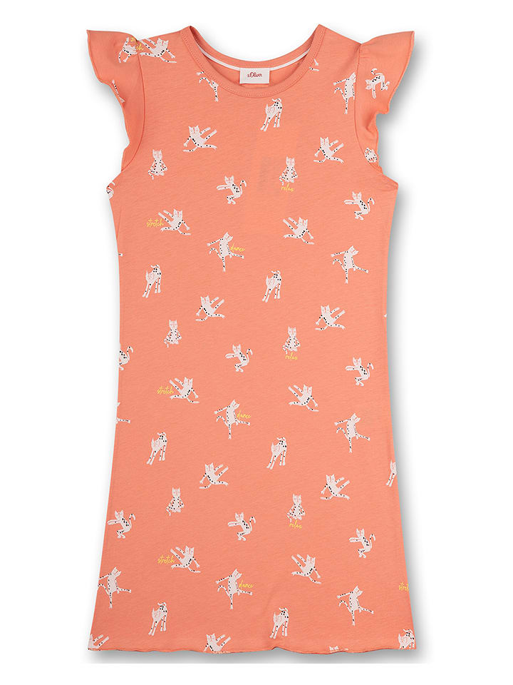 Sanetta Koszula nocna w kolorze brzoskwiniowym rozmiar: 92