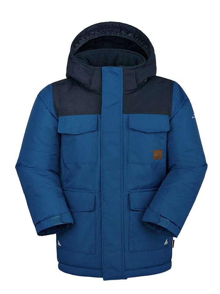 Kamik Parka "Billy" w kolorze niebieskim rozmiar: 98