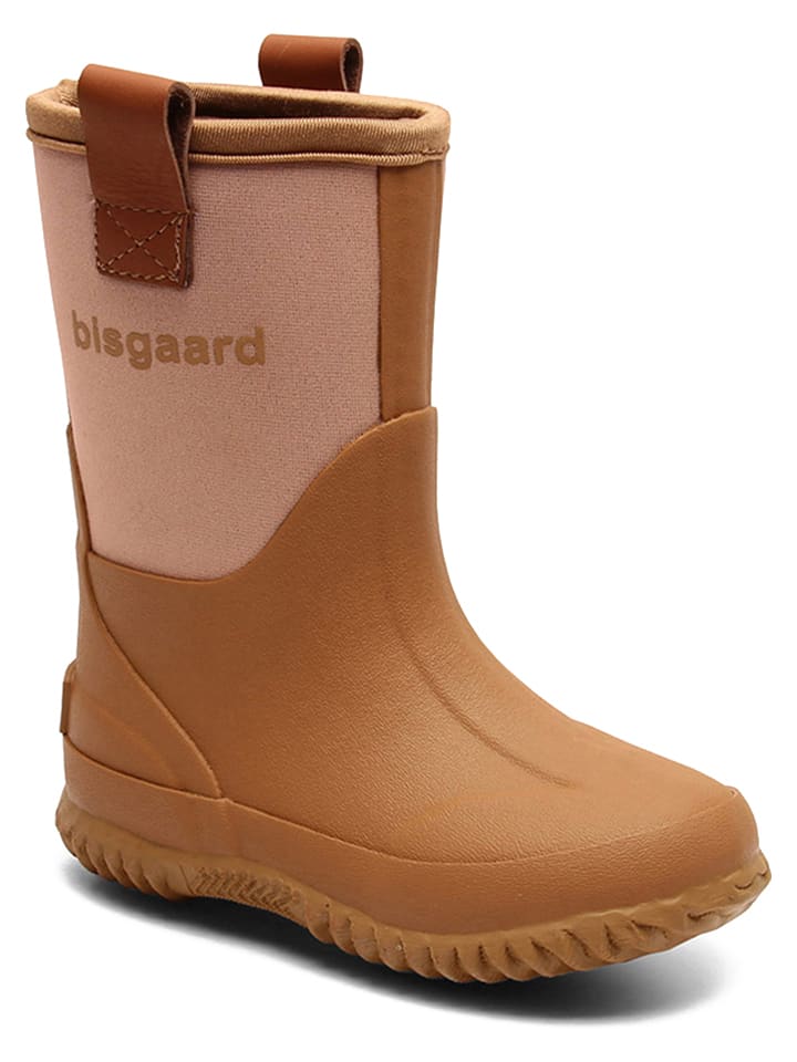 bisgaard Kalosze w kolorze jasnobrązowo-jasnoróżowym rozmiar: 24