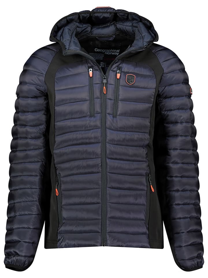 Geographical Norway Kurtka pikowana "Diabolo" w kolorze granatowym rozmiar: M