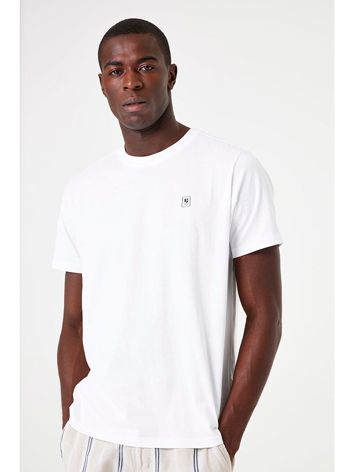 Garcia Koszulka w kolorze białym rozmiar: XL