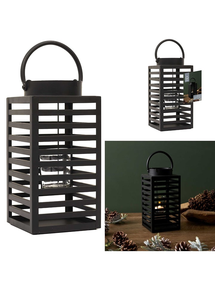 Ethnical Life Lampion w kolorze czarnym - 11 x 24,5 x 11 cm rozmiar: onesize