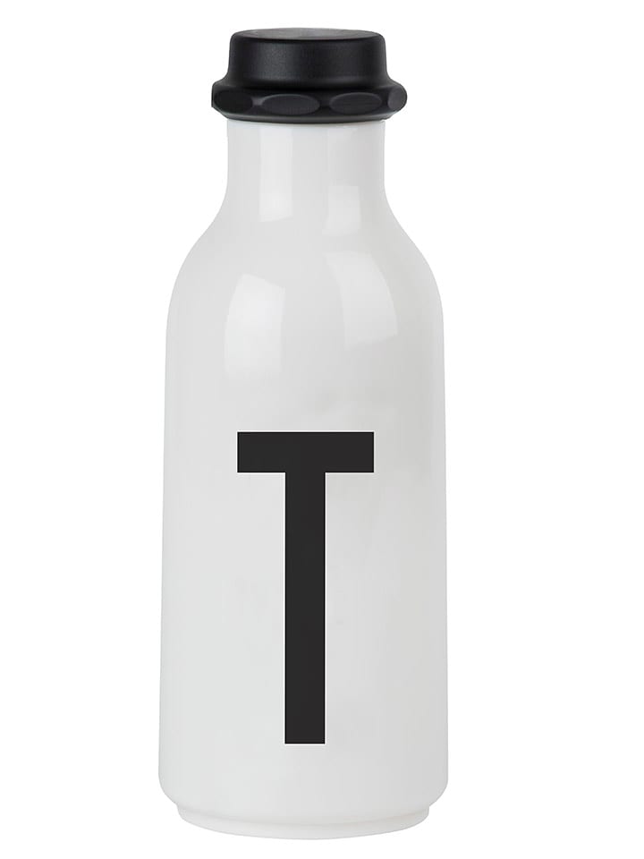 Design Letters Bidon w kolorze białym - 500 ml rozmiar: onesize