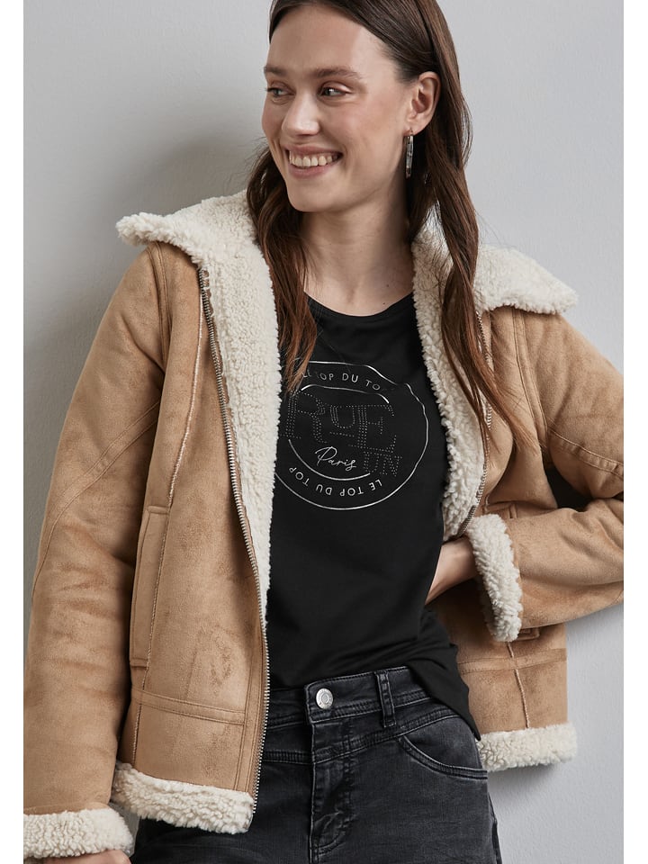 Street One Koszulka w kolorze czarnym rozmiar: 34