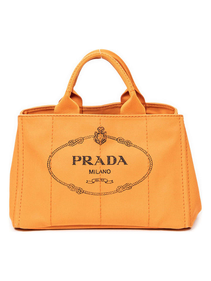 PRADA Torebka w kolorze żółtym - 35 x 23 x 22 cm rozmiar: onesize