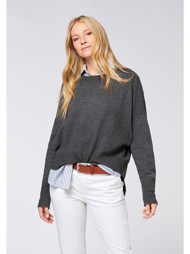 Polo Sylt Wełniany sweter w kolorze antracytowym rozmiar: XXL