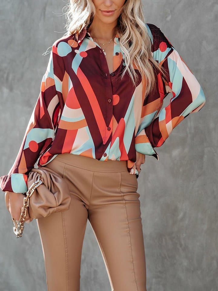 Milan Kiss Koszula ze wzorem rozmiar: L