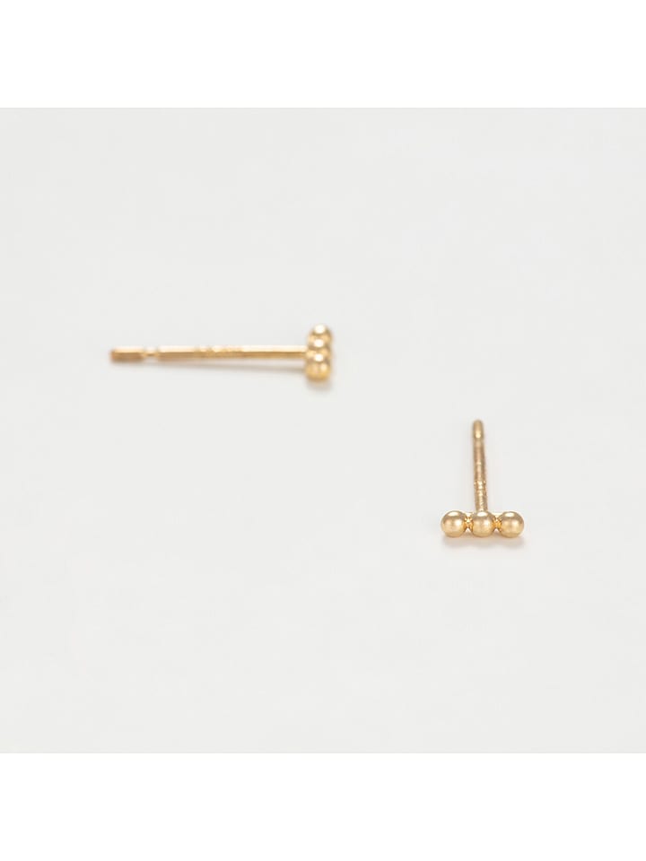 OR ÉCLAT Złote kolczyki-wkrętki "Emma" rozmiar: onesize