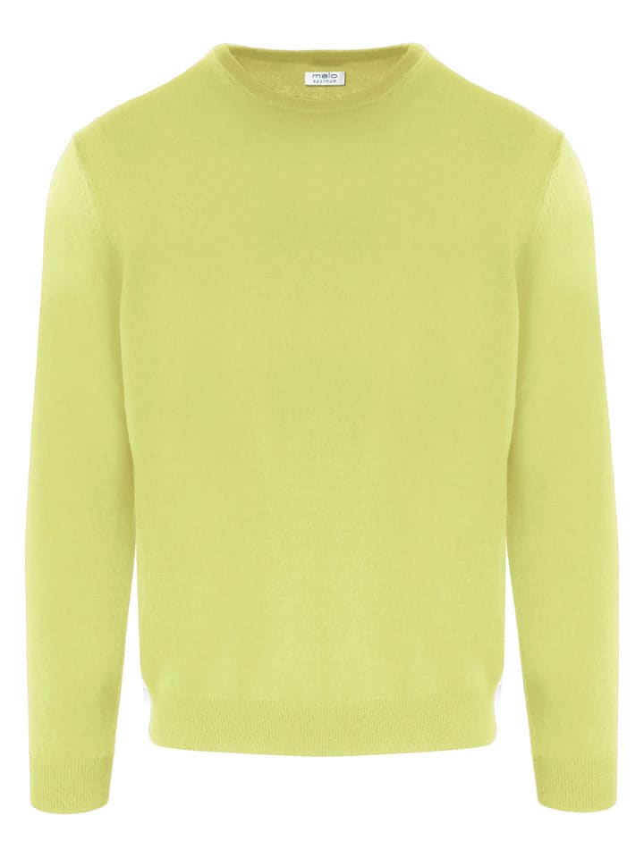 Malo Optimum Sweter w kolorze jasnożółtym rozmiar: XL