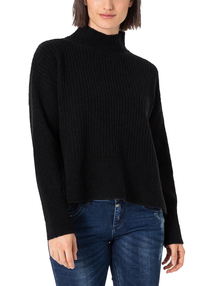 Timezone Sweter w kolorze czarnym rozmiar: L