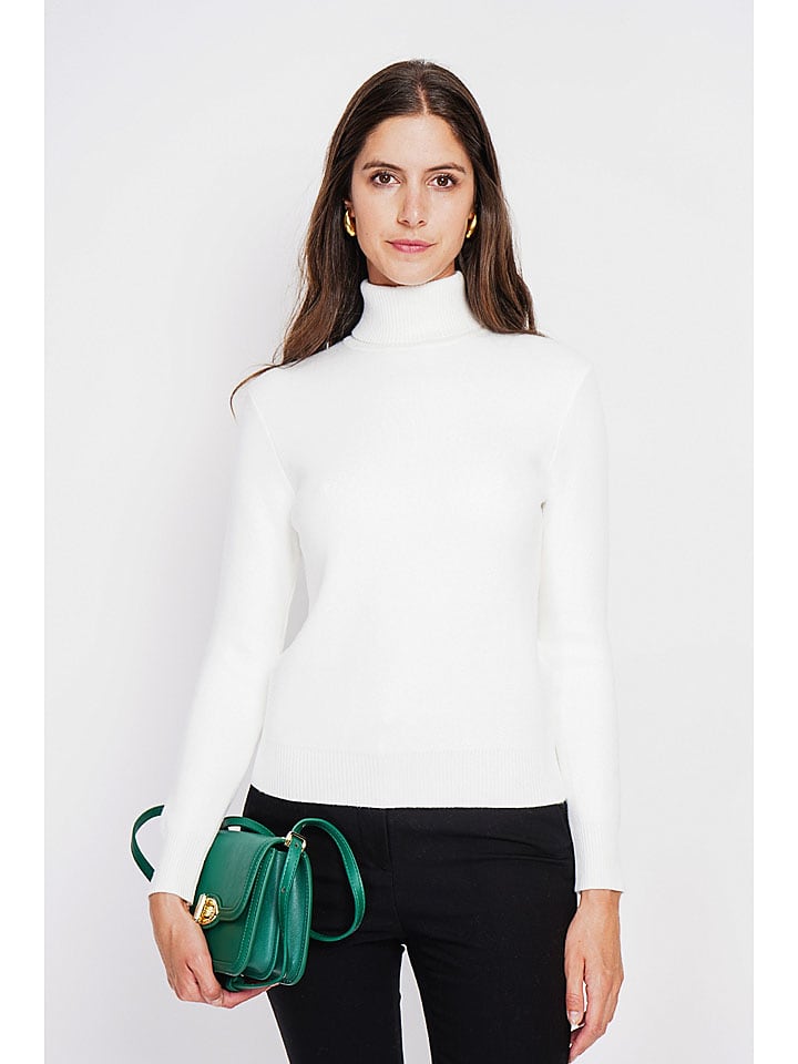 ASSUILI Golf w kolorze białym rozmiar: 38