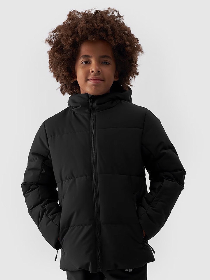 4F Kurtka narciarska w kolorze czarnym rozmiar: 122