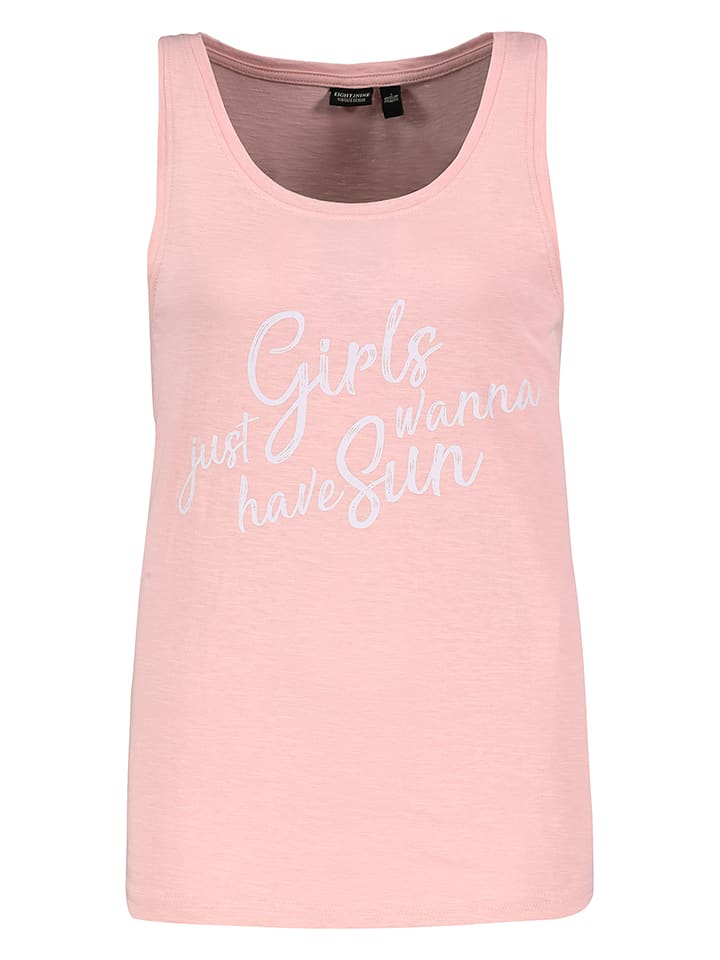 Eight2Nine Top w kolorze jasnoróżowym rozmiar: XS