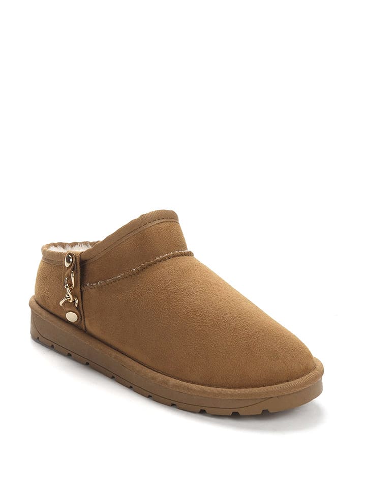 ISLAND BOOT Botki zimowe "Idalia" w kolorze jasnobrązowym rozmiar: 37