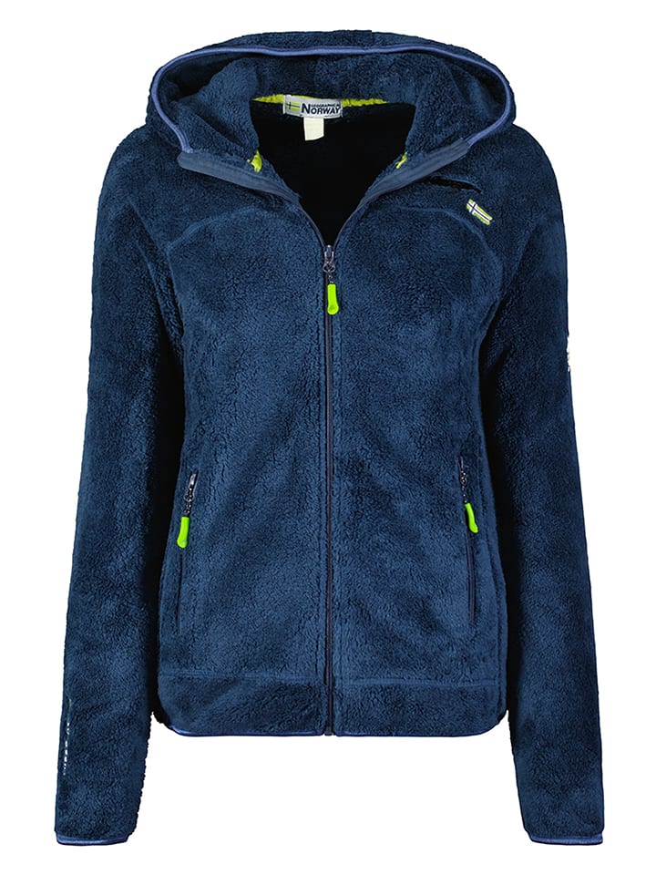 Geographical Norway Kurtka polarowa "Upalood" w kolorze granatowym rozmiar: XXL