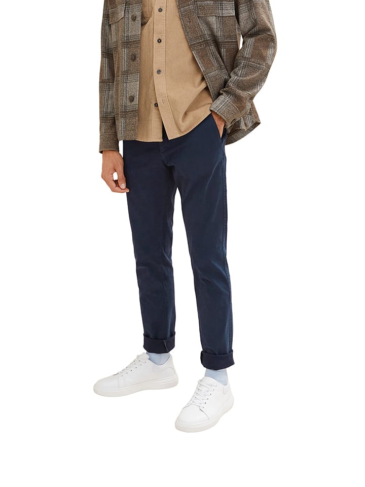 Tom Tailor Spodnie w kolorze granatowym rozmiar: W30/L34