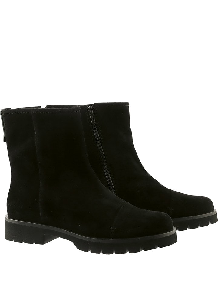 Högl Skórzane botki "Theo" w kolorze czarnym rozmiar: 36