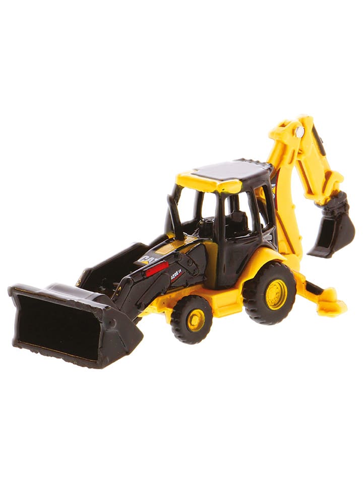 Carrera Metalowy pojazd budowlany "Caterpillar" w kolorze żółtym z akcesoriami - 6+ rozmiar: onesize