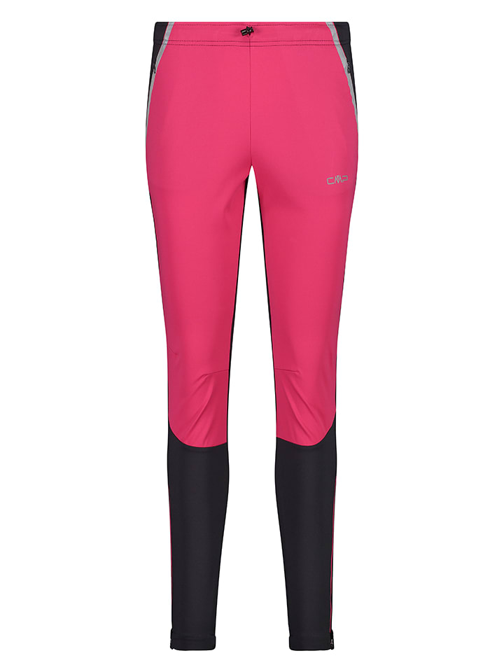 CMP Spodnie polarowe w kolorze czarno-różowym rozmiar: 40