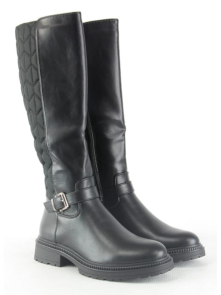 C'M Kozaki w kolorze czarnym rozmiar: 37