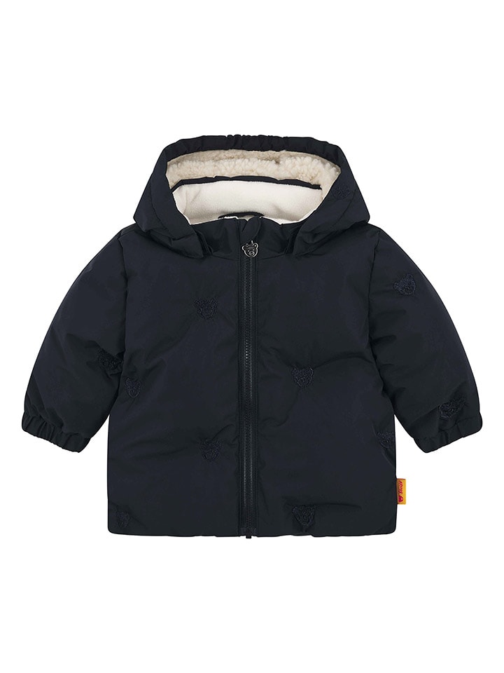 Steiff Kurtka pikowana w kolorze czarnym rozmiar: 80