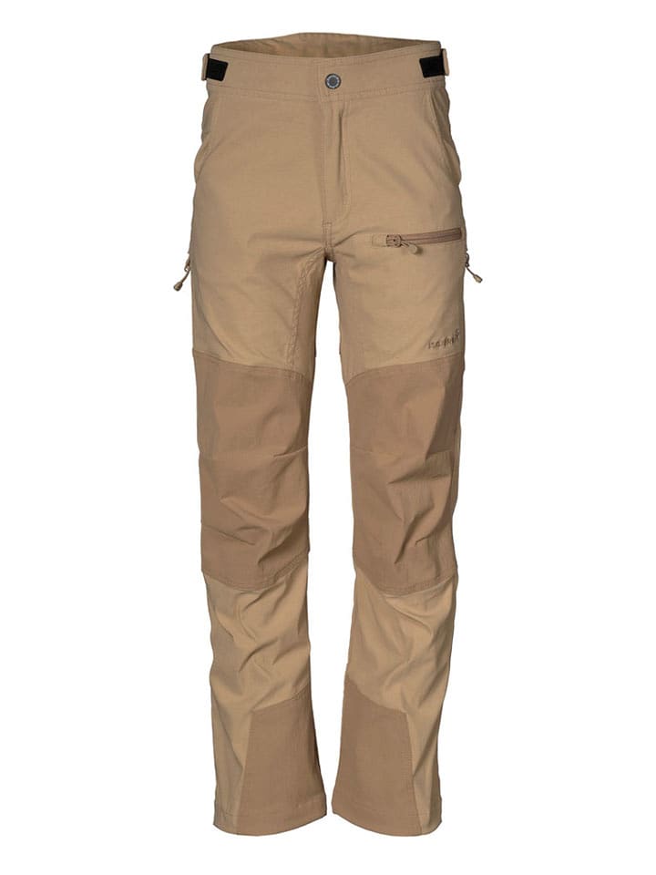 Isbjörn Spodnie funkcyjne "Trapper II" w kolorze beżowym rozmiar: 170/176