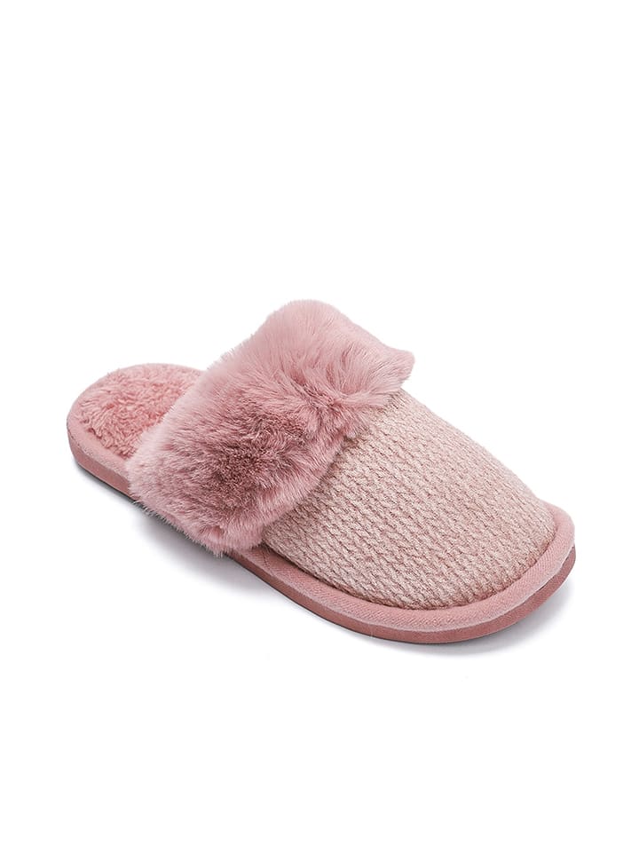 Confly Kapcie w kolorze jasnoróżowym rozmiar: 41