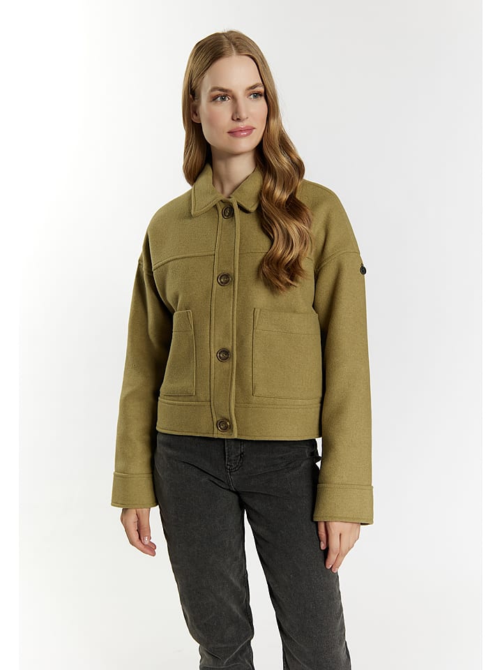 DreiMaster Kurtka przejściowa w kolorze khaki rozmiar: XL