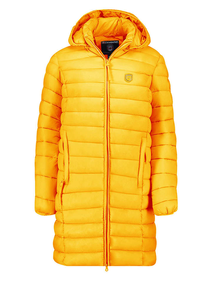 Canadian Peak Płaszcz pikowany "Akitaleak" w kolorze żółtym rozmiar: XL