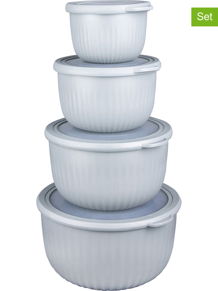 COOK CONCEPT Pojemniki (4 szt.) w kolorze szarym rozmiar: onesize