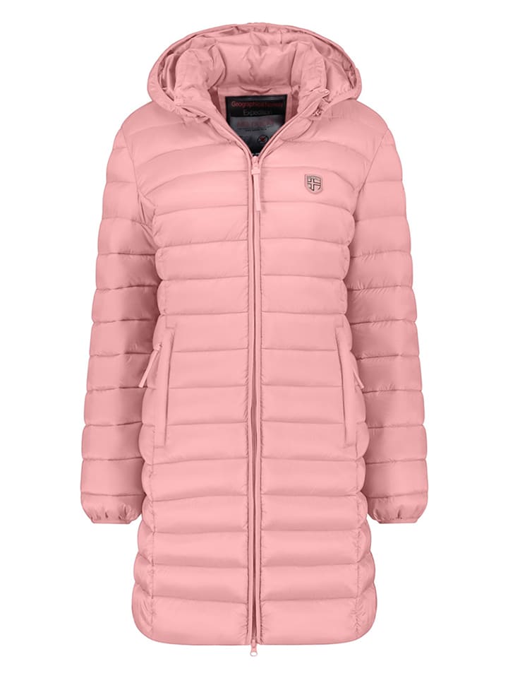 Geographical Norway Płaszcz pikowany "Atikotal" w kolorze jasnoróżowym rozmiar: M