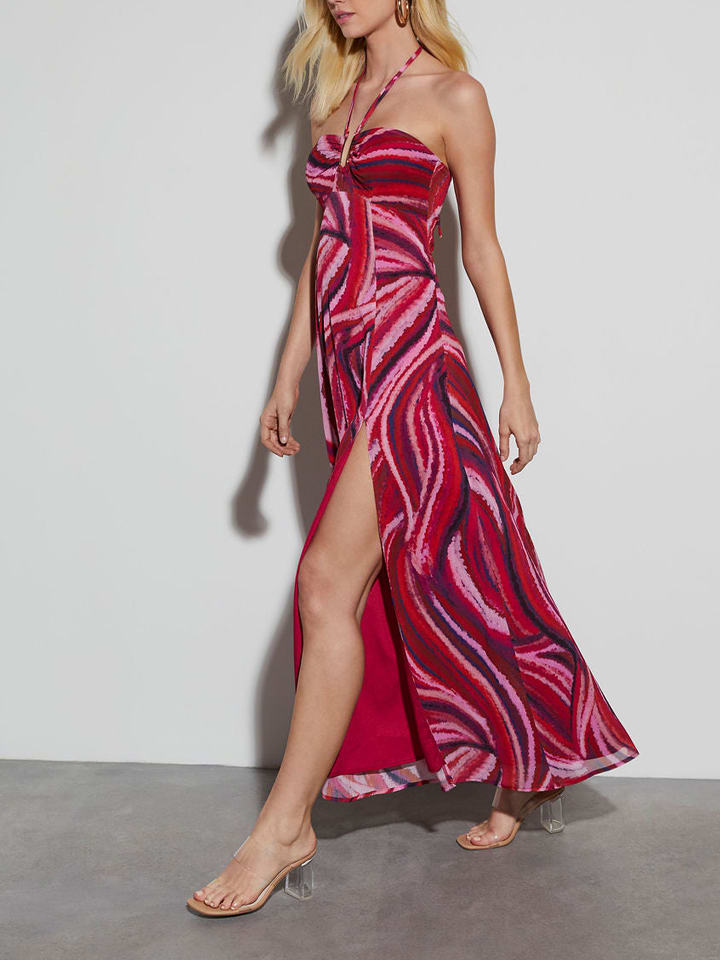 Milan Kiss Sukienka w kolorze czerwono-różowym rozmiar: M