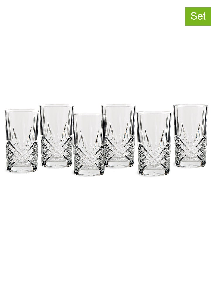 Echtwerk Szklanki (6 szt.) do long drinków - 350 ml rozmiar: onesize