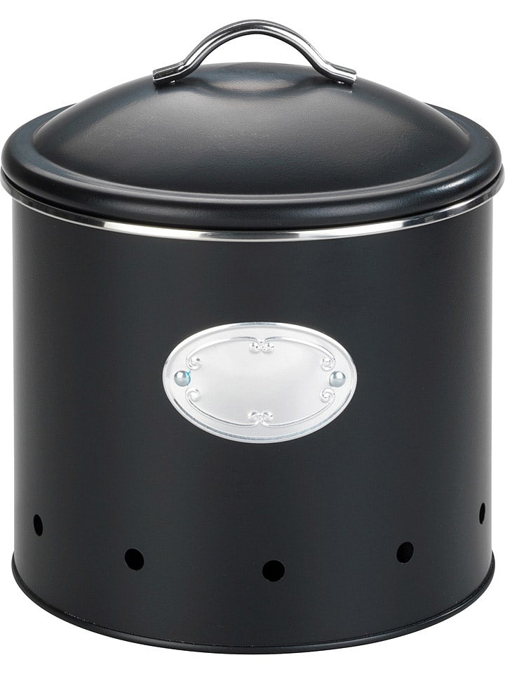 Wenko Pojemnik "Nero" w kolorze czarnym - 4 l rozmiar: onesize