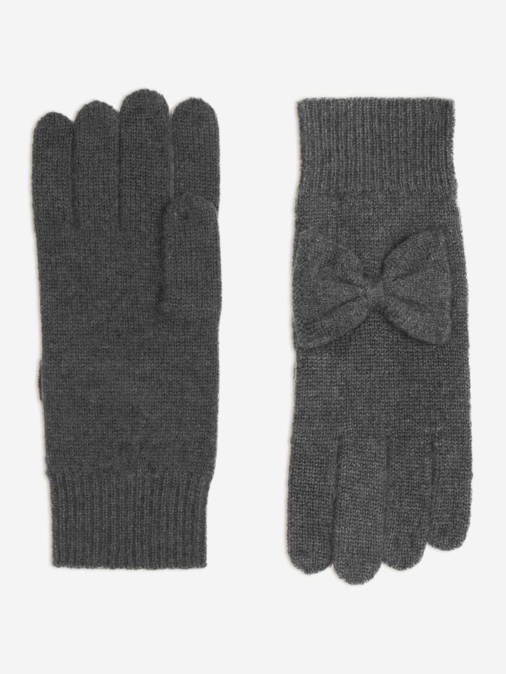 Just Cashmere Kaszmirowe rękawiczki "Lucy" w kolorze antracytowym rozmiar: onesize