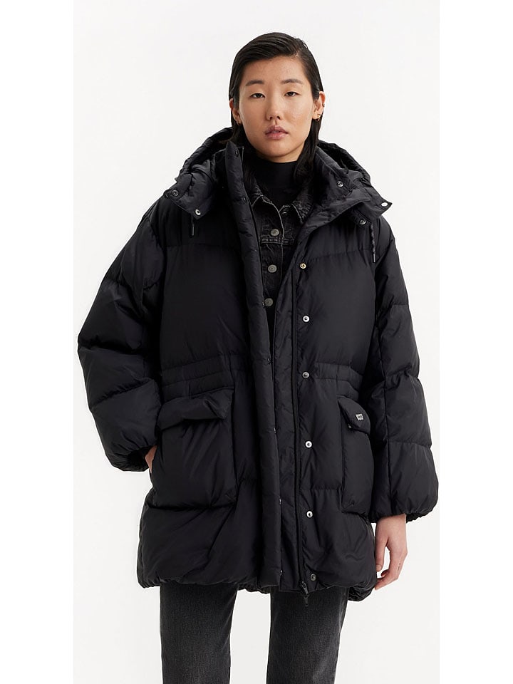 Levi's Kurtka zimowa w kolorze czarnym rozmiar: XS