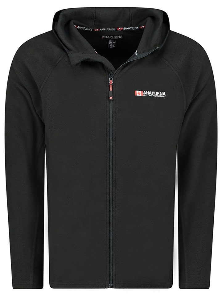 ANAPURNA Kurtka polarowa "Tugoodana" w kolorze czarnym rozmiar: 3XL