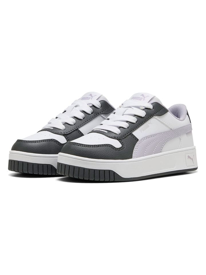 Puma Sneakersy "Carina Street" w kolorze biało-czarno-szarym rozmiar: 28,5