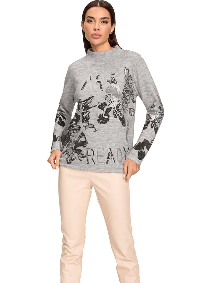 Heine Sweter w kolorze szarym rozmiar: 50