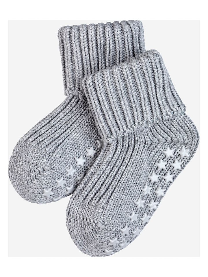 Falke Skarpety w kolorze szarym rozmiar: 62/68