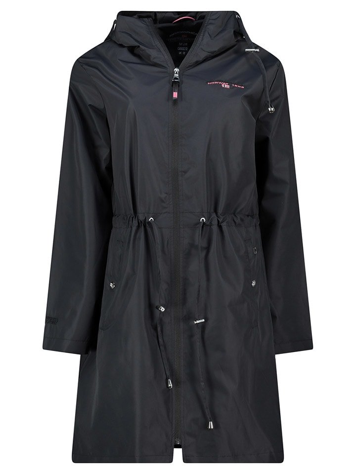Geographical Norway Parka "Dagny" w kolorze czarnym rozmiar: XXL